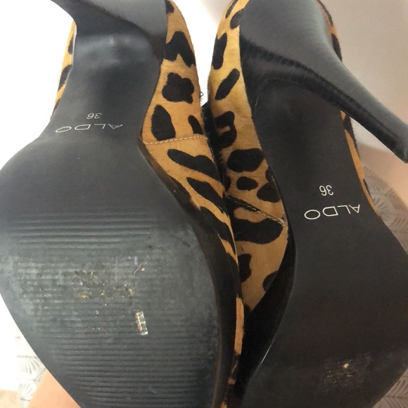 Aldo leopard print platform booties - Picture 10 of 12